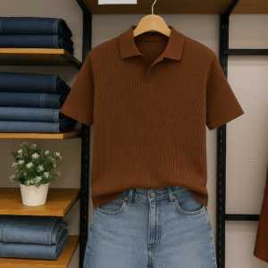 تيشيرت بولو كاردونية مقلم